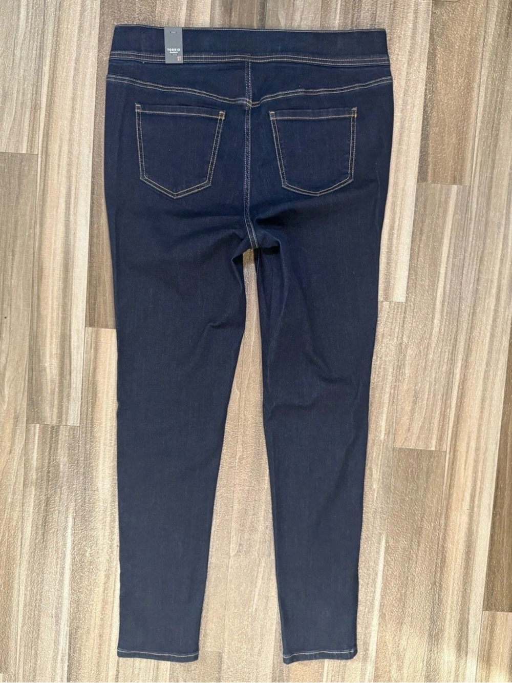 NEW Torrid Womens Jeans Size 1XT Lean Jean Super Soft Pull On Skinny Blue 36x33 - Picture 3 of 9